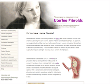 Tablet Screenshot of drfibroid.com